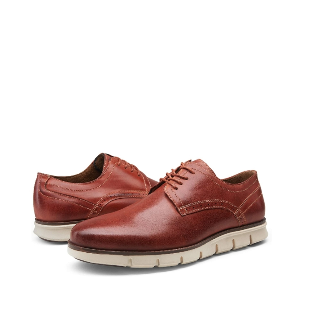 VOSTEY Men's Casual Leather Oxford